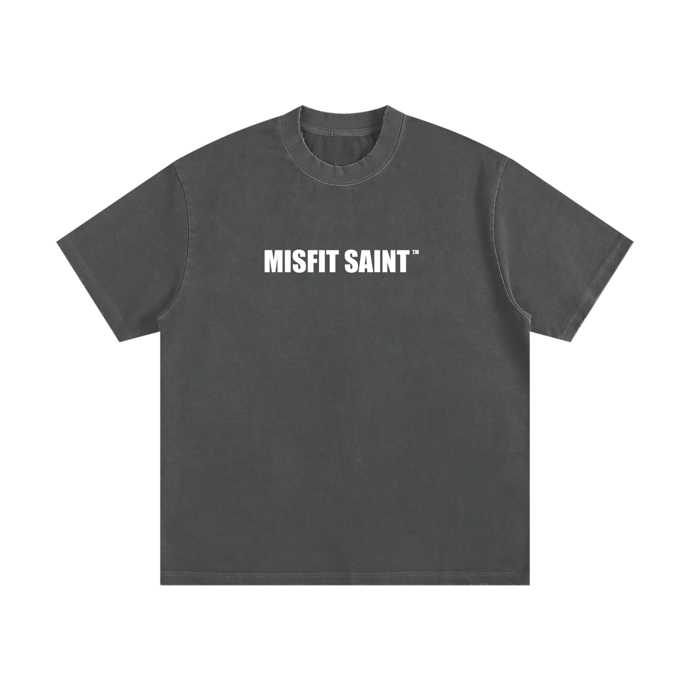 Misfit Saint (For The Broken #2) Heavyweight Vintage Washed Frayed T-Shirt