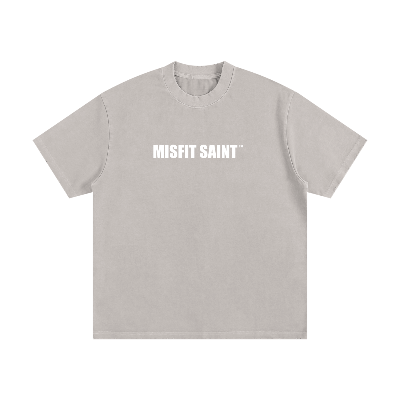 Misfit Saint (For The Broken #2) Heavyweight Vintage Washed Frayed T-Shirt