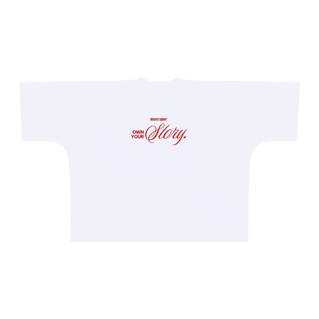 Misfit Saint (Own Your Story) Oversized One-Piece Boxy T-Shirt