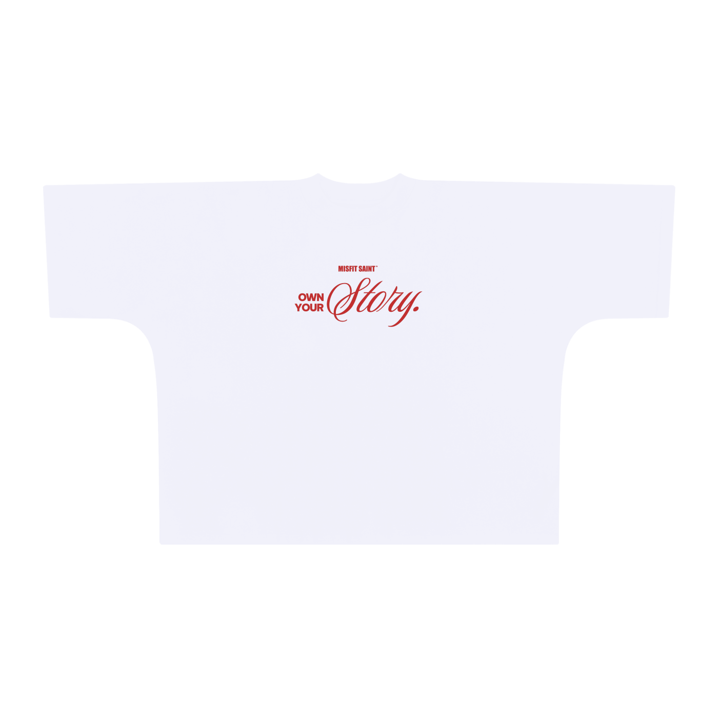 Misfit Saint (Own Your Story) Oversized One-Piece Boxy T-Shirt