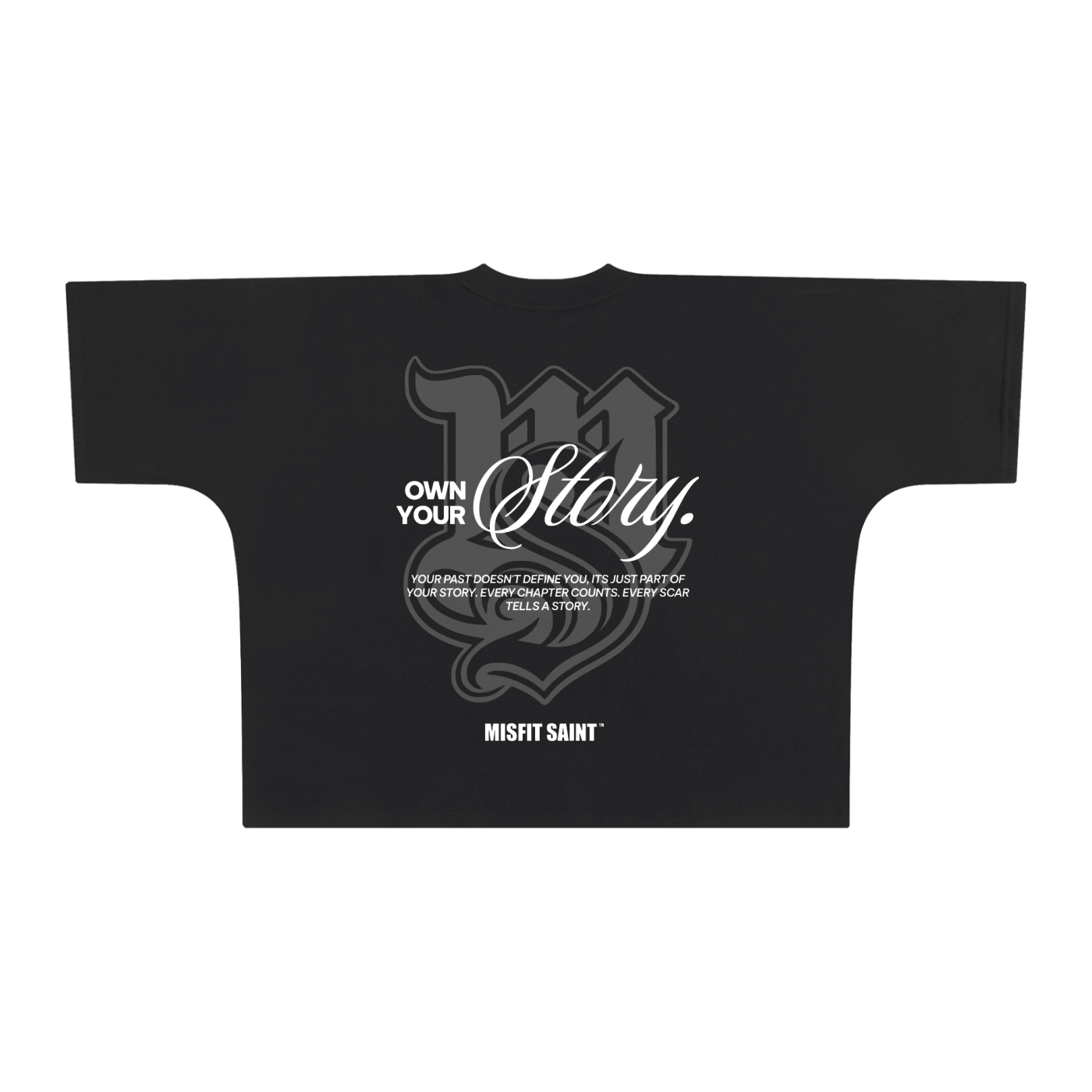 Misfit Saint (Own Your Story) Oversized One-Piece Boxy T-Shirt
