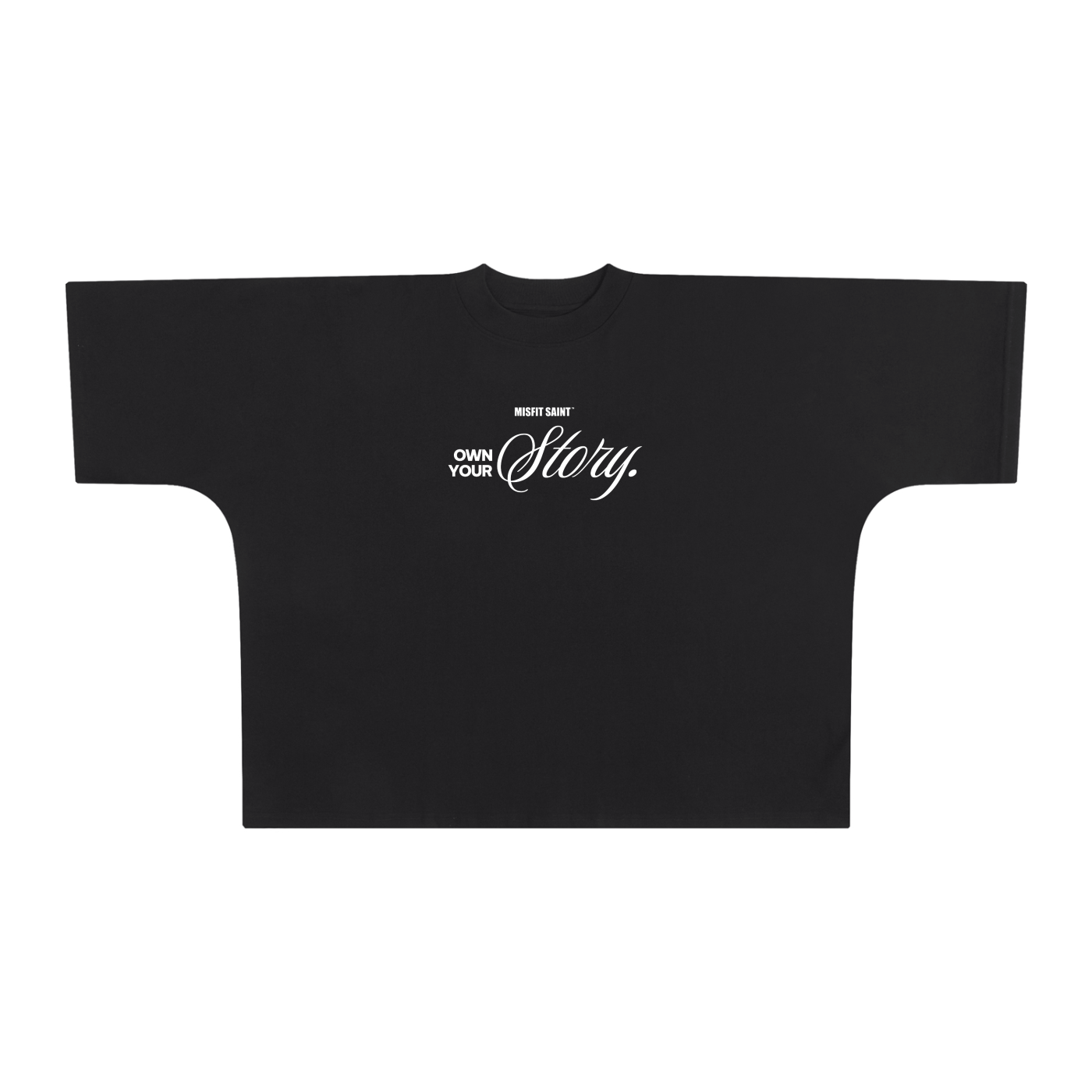 Misfit Saint (Own Your Story) Oversized One-Piece Boxy T-Shirt
