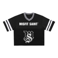 "For the Broken" Taped Mesh Boxy T-Shirt