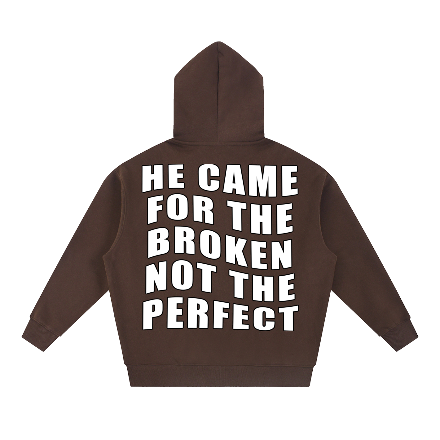 Misfit Saint (For the Broken #2) Oversized Boxy Fit Fleece Hoodie