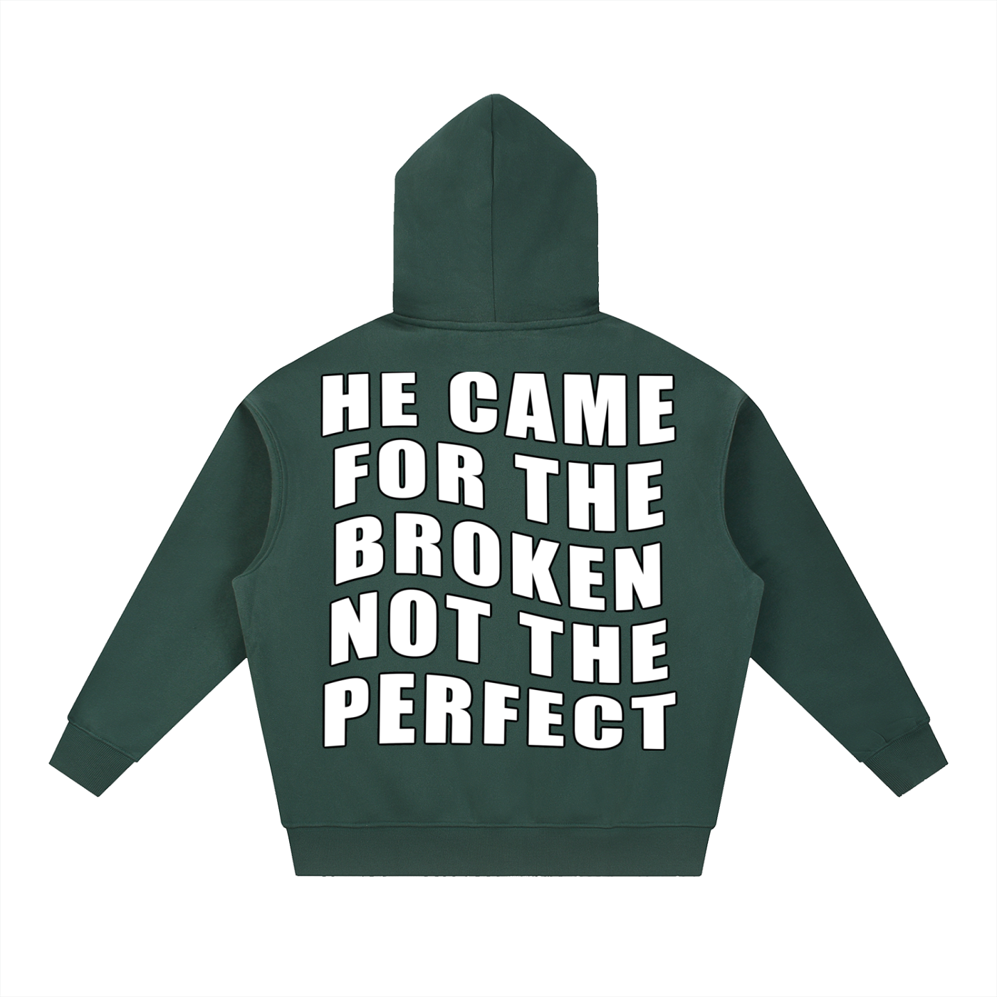 Misfit Saint (For the Broken #2) Oversized Boxy Fit Fleece Hoodie