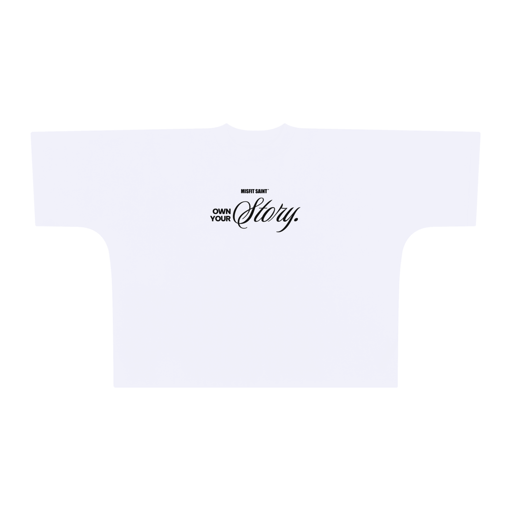 Misfit Saint (Own your Story) Oversized One-Piece Boxy T-Shirt