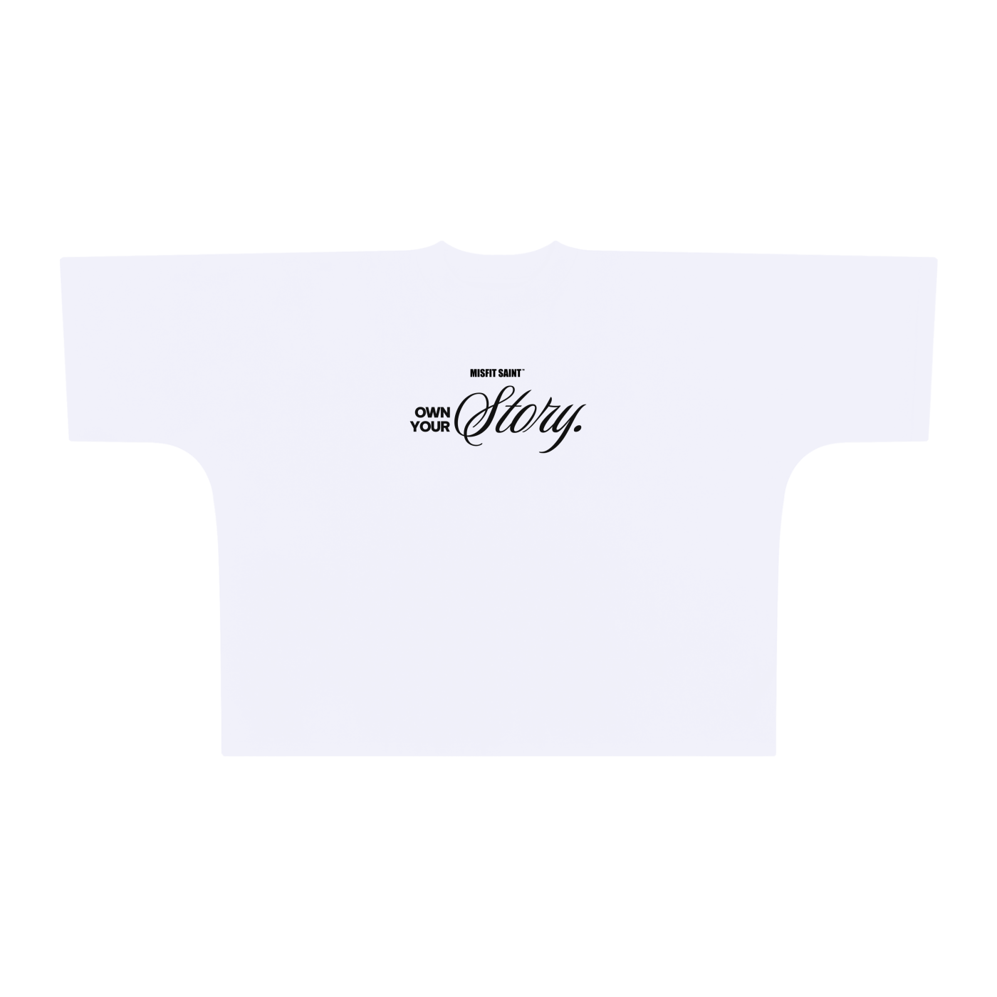 Misfit Saint (Own your Story) Oversized One-Piece Boxy T-Shirt