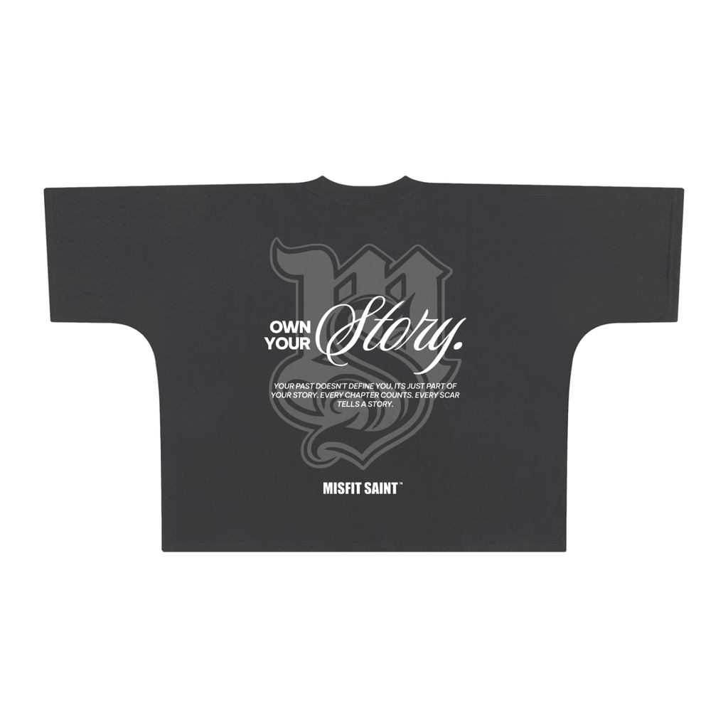 Misfit Saint (Own Your Story) Oversized One-Piece Boxy T-Shirt