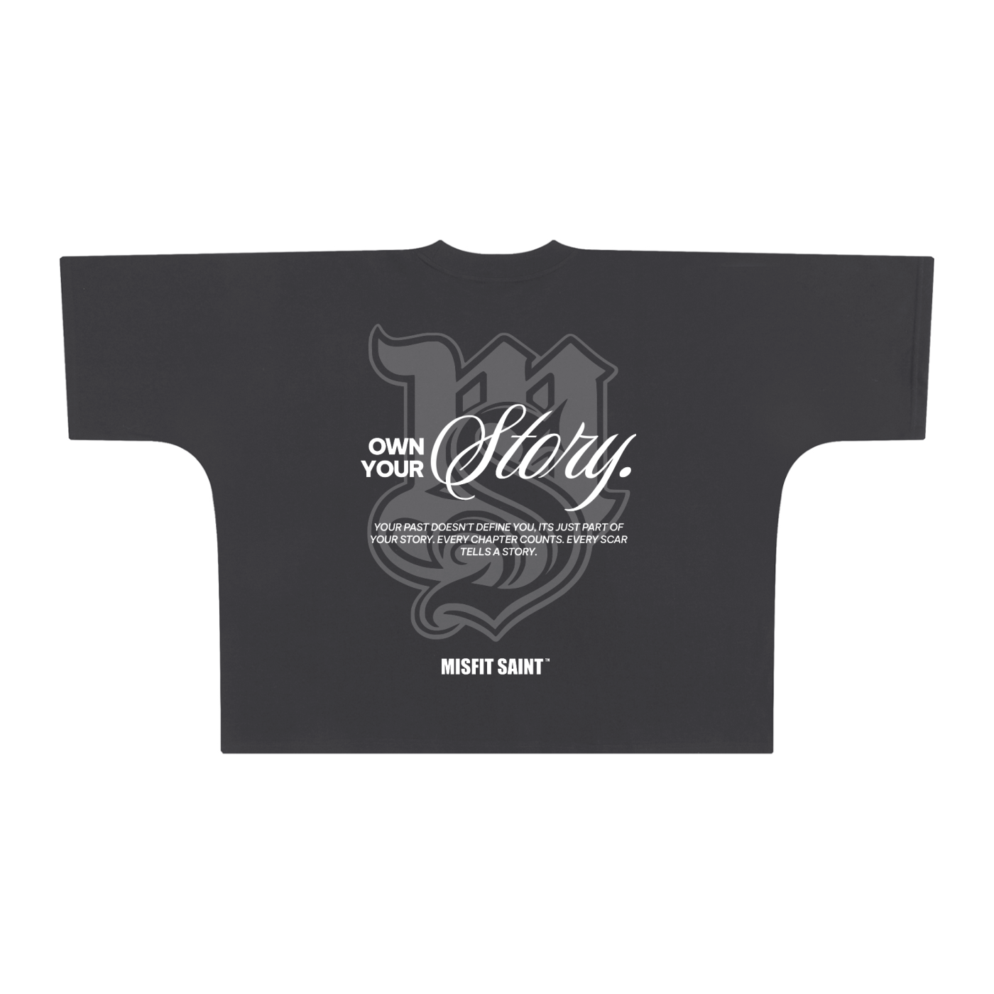 Misfit Saint (Own Your Story) Oversized One-Piece Boxy T-Shirt