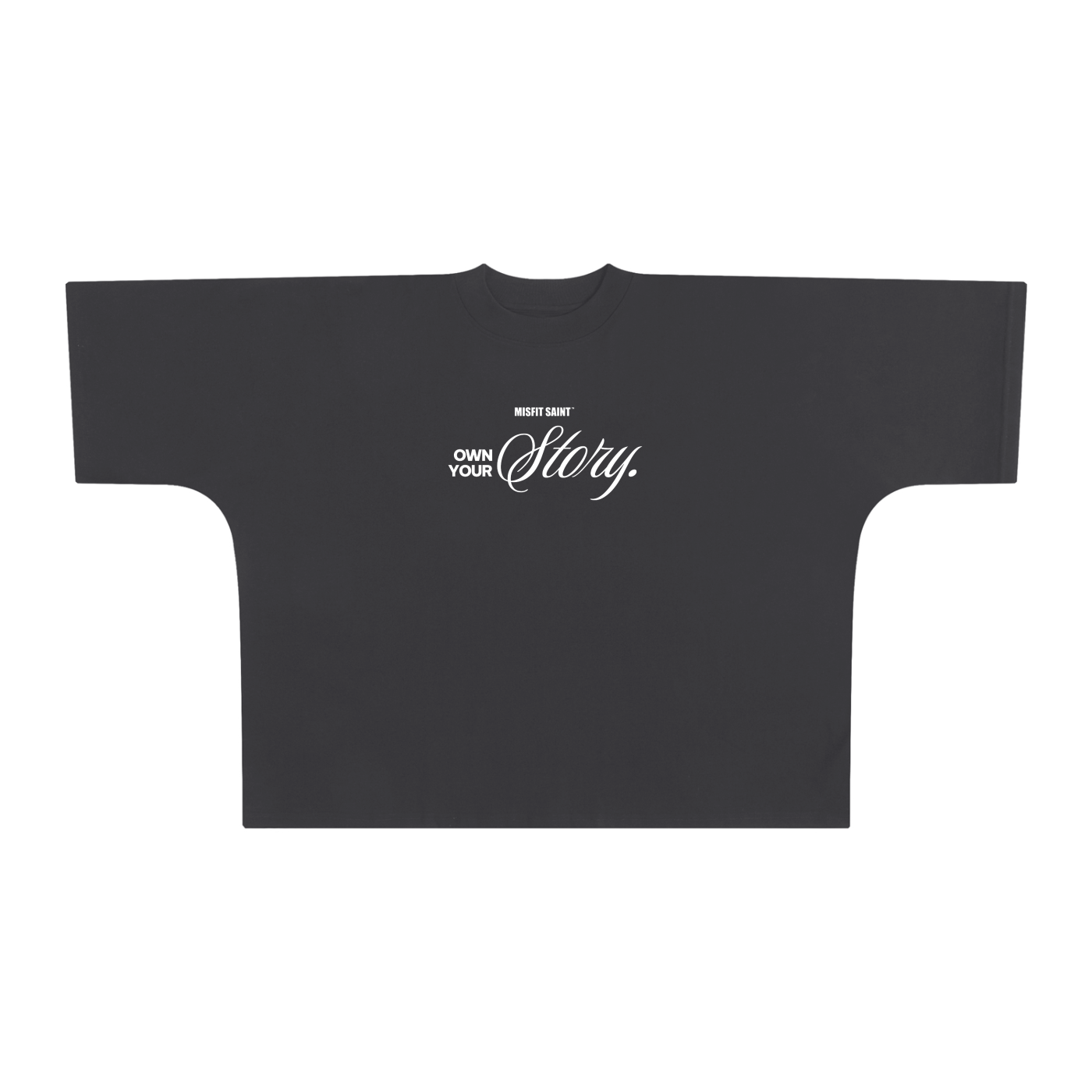 Misfit Saint (Own Your Story) Oversized One-Piece Boxy T-Shirt