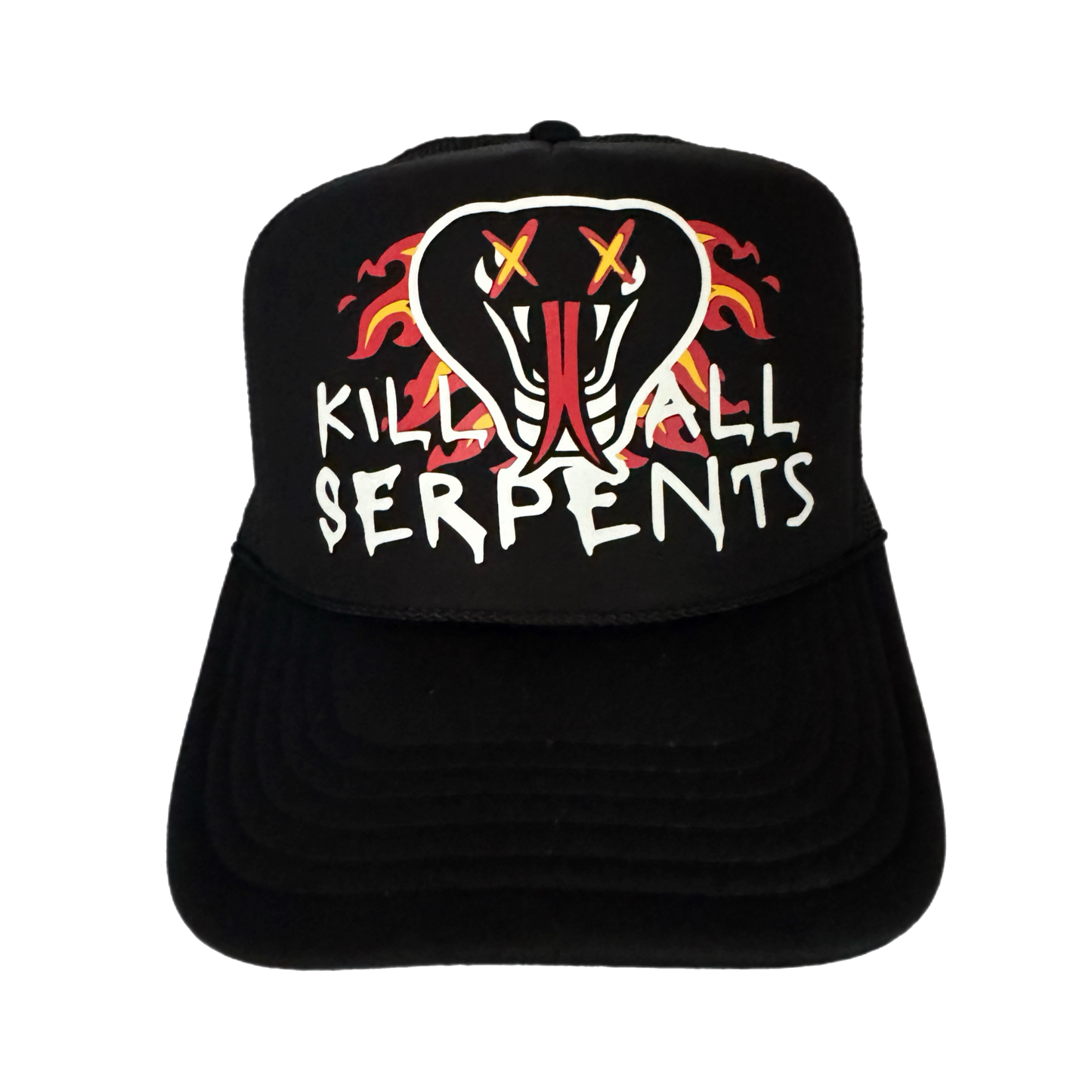 Misfit Saint (Kill All Serpents #2) Trucker SnapBack-Black