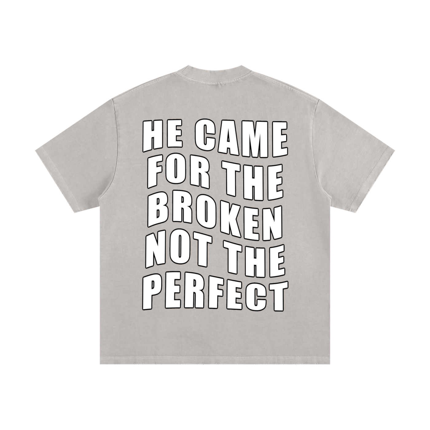 Misfit Saint (For The Broken #2) Heavyweight Vintage Washed Frayed T-Shirt