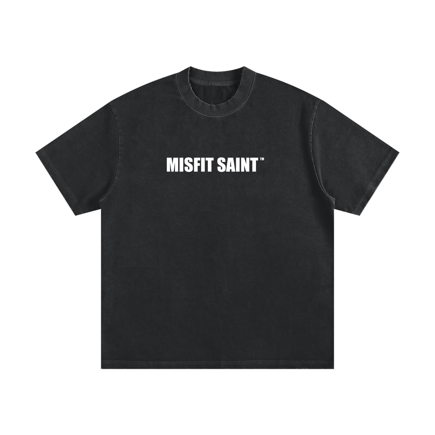 Misfit Saint (For The Broken #2) Heavyweight Vintage Washed Frayed T-Shirt