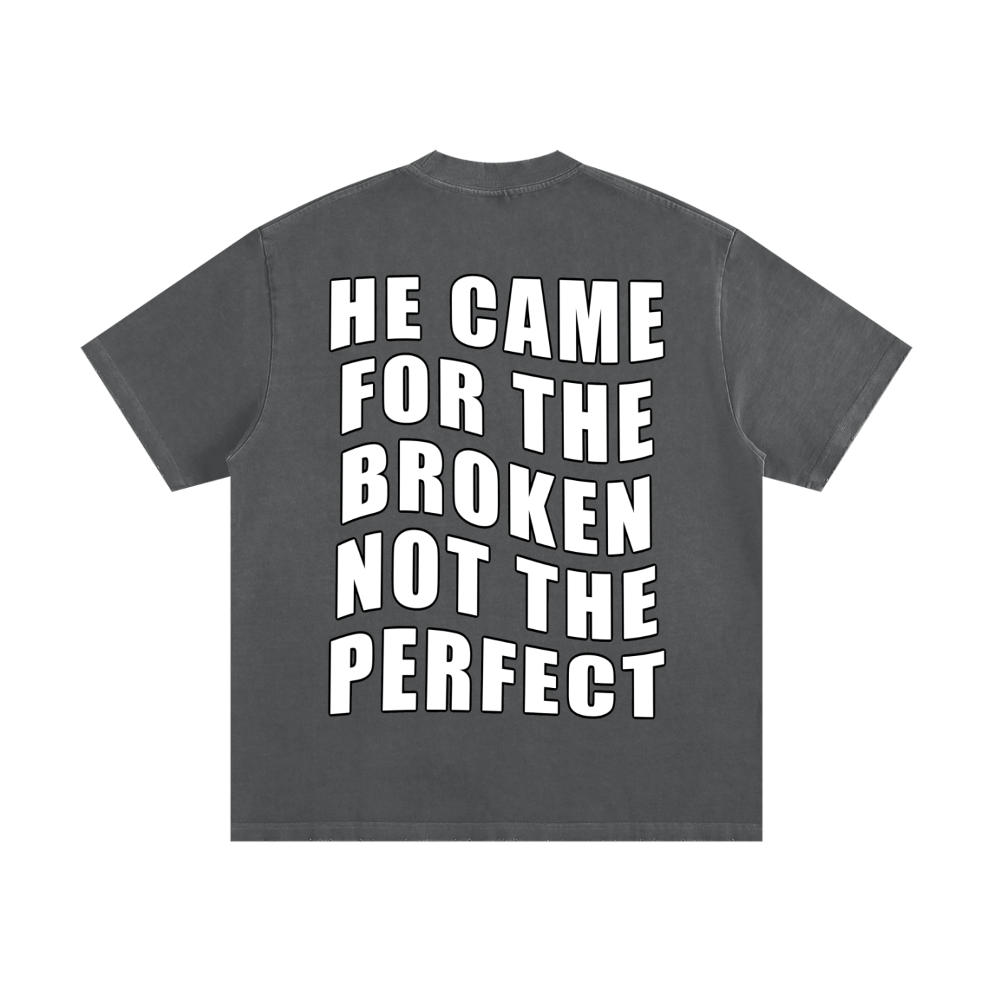 Misfit Saint (For The Broken #2) Heavyweight Vintage Washed Frayed T-Shirt